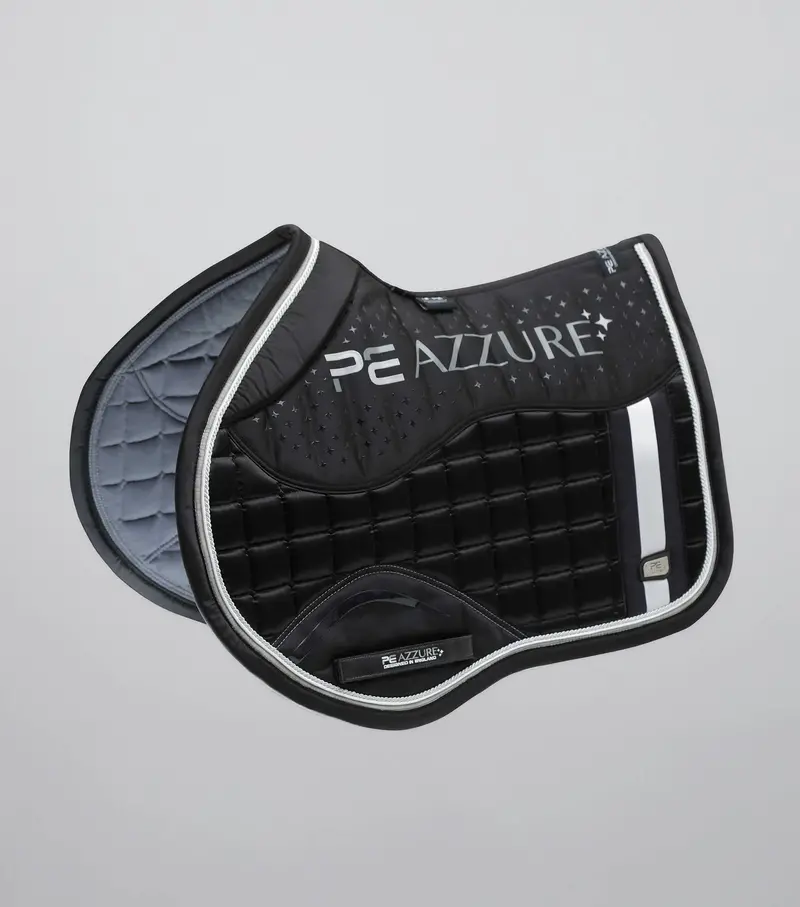 Azzure Anti-Slip Satin Gp/ Jump Square Black 1