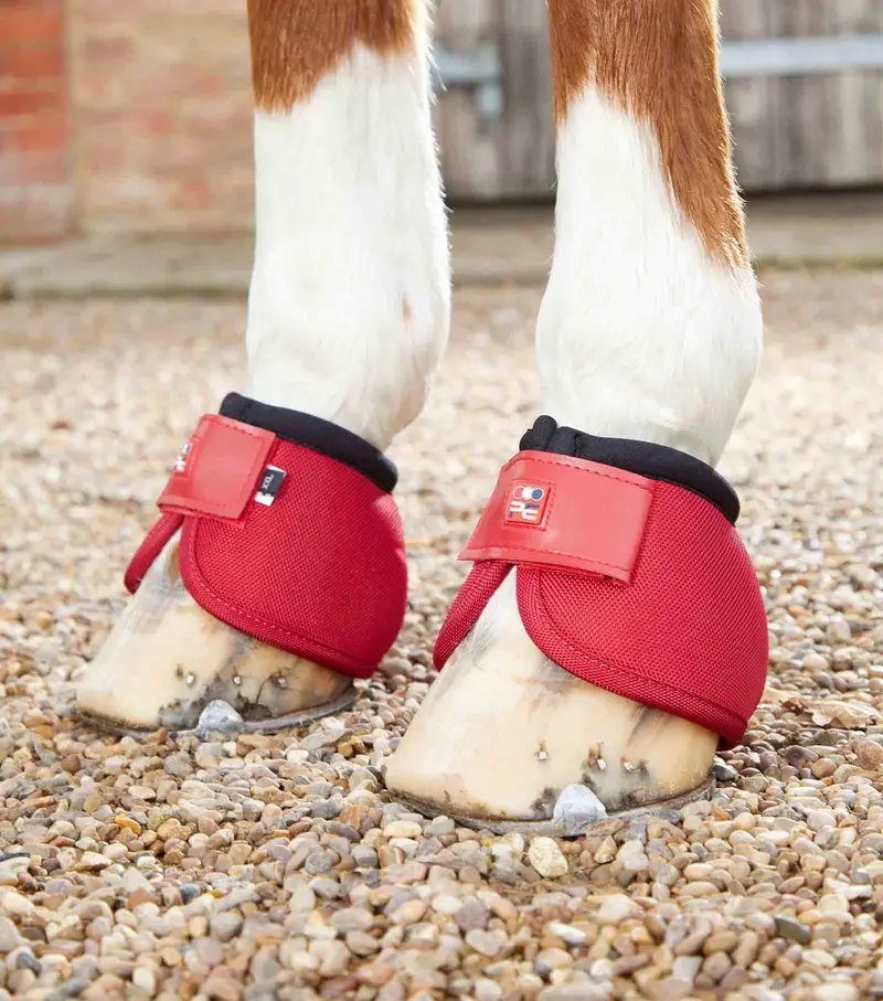 Ballistic No-Turn Over Reach Boots Red 1