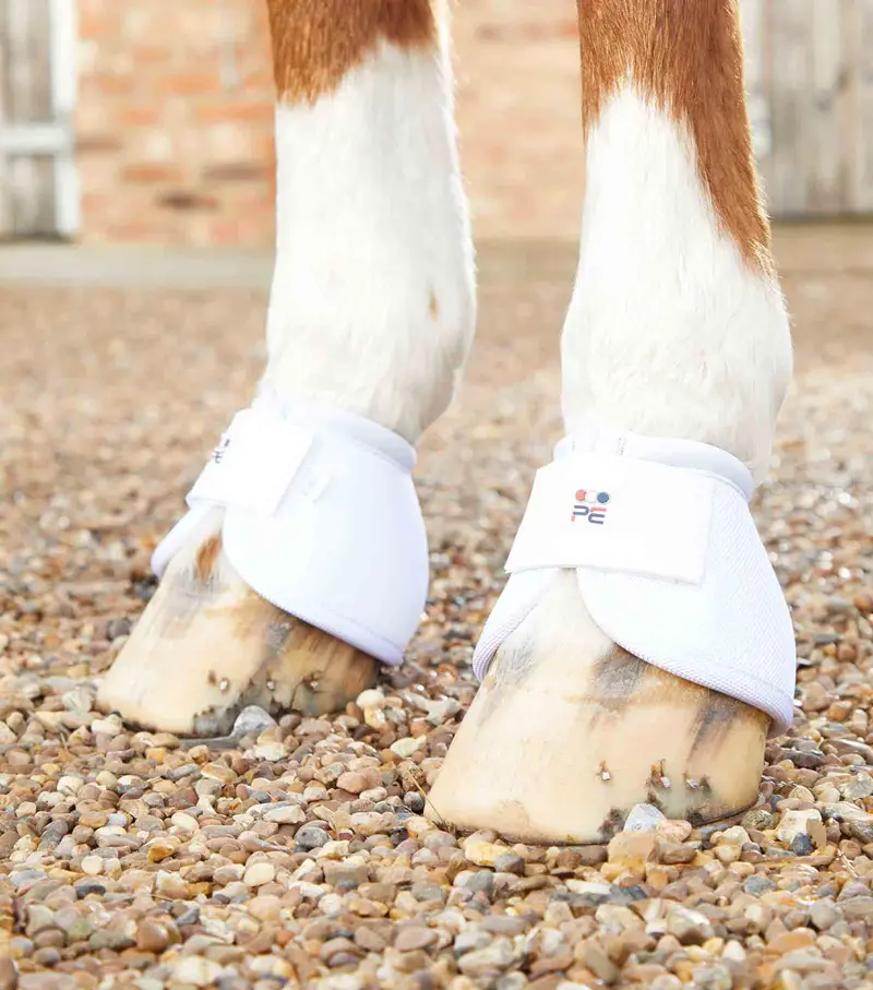Ballistic No-Turn Over Reach Boots White 1