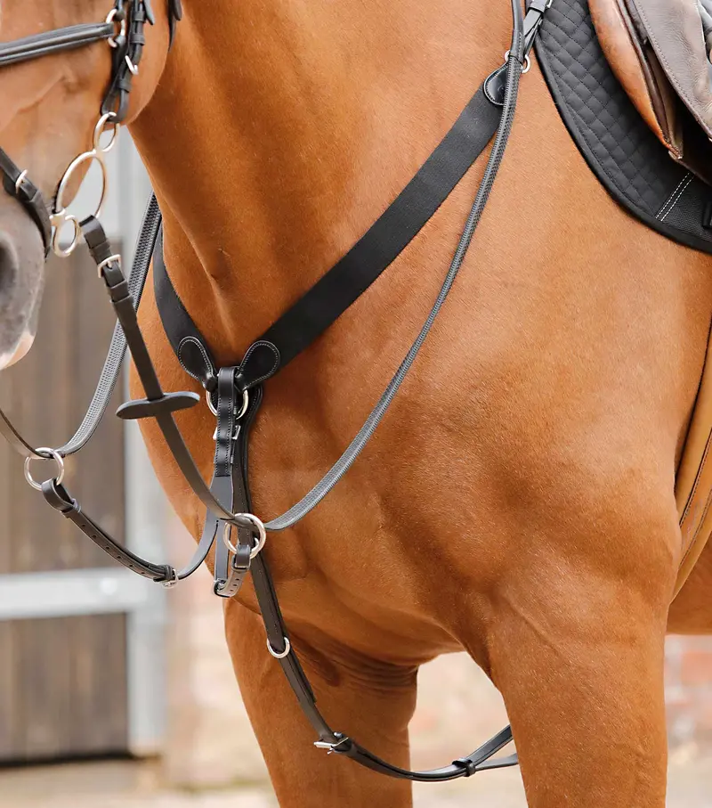 Baressa Elastic Jumping Breastplate Black 1