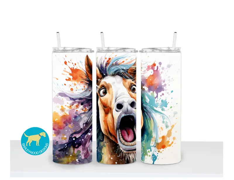 Barleywood Designs - Funny Horse 20 Oz. Tumbler 1