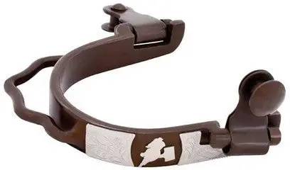 Barrel Racer Motif Youth Bumper Spur 1