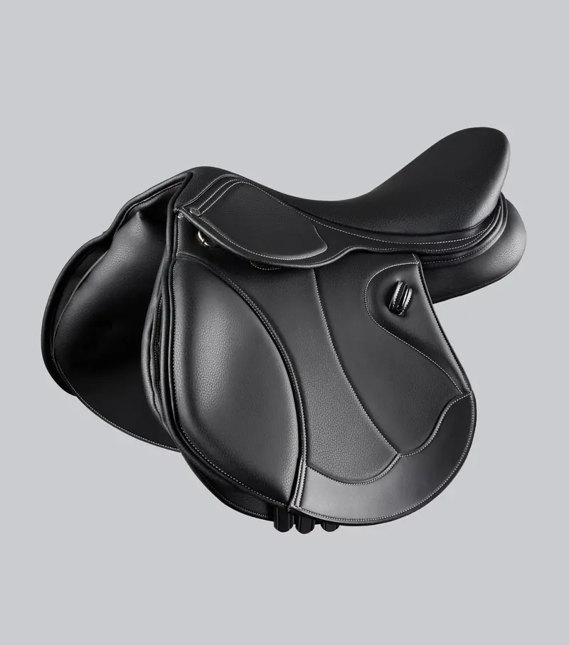 Bastia Synthetic Jump Saddle Black 1