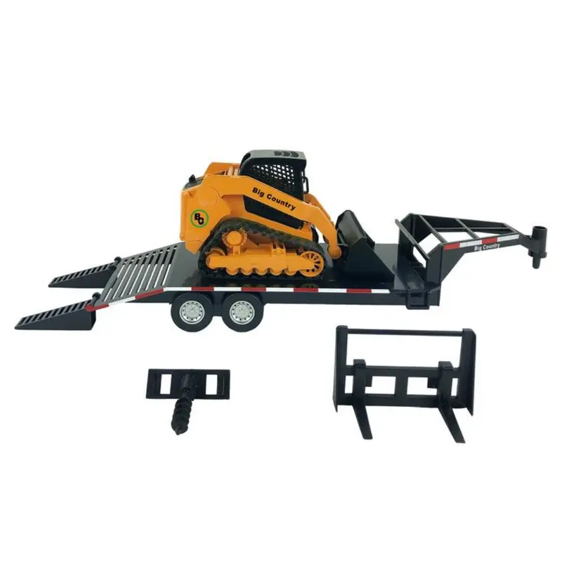 Bc Toy Skid Steer & Trailer 1