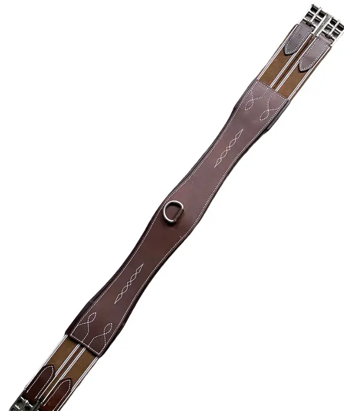 Belle & Bow Leather Girth 1