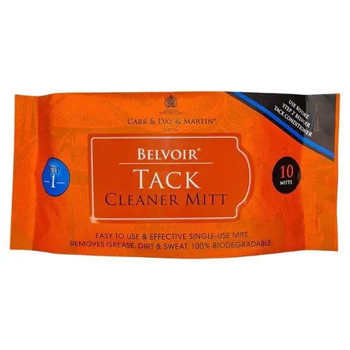 Belvoir Tack Cleaner Mitt 2