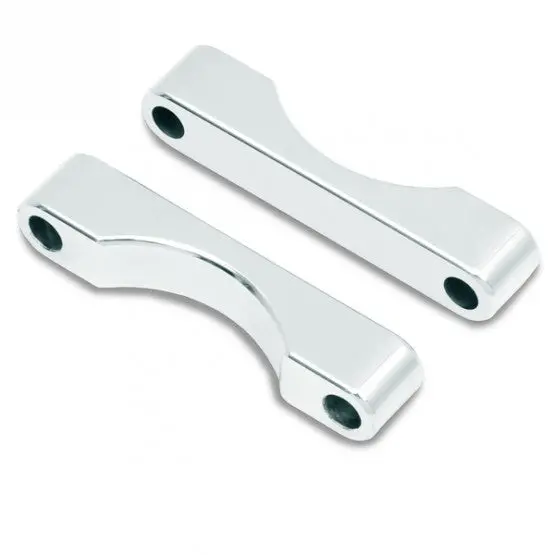 Benchmark/Big Wheel Front Fender Mounting Blocks For Harley-Davidson® 1983-2013 Street Glide (Flht, Flhx), Road Glide (Fltr) And Road King (Flhr) 1
