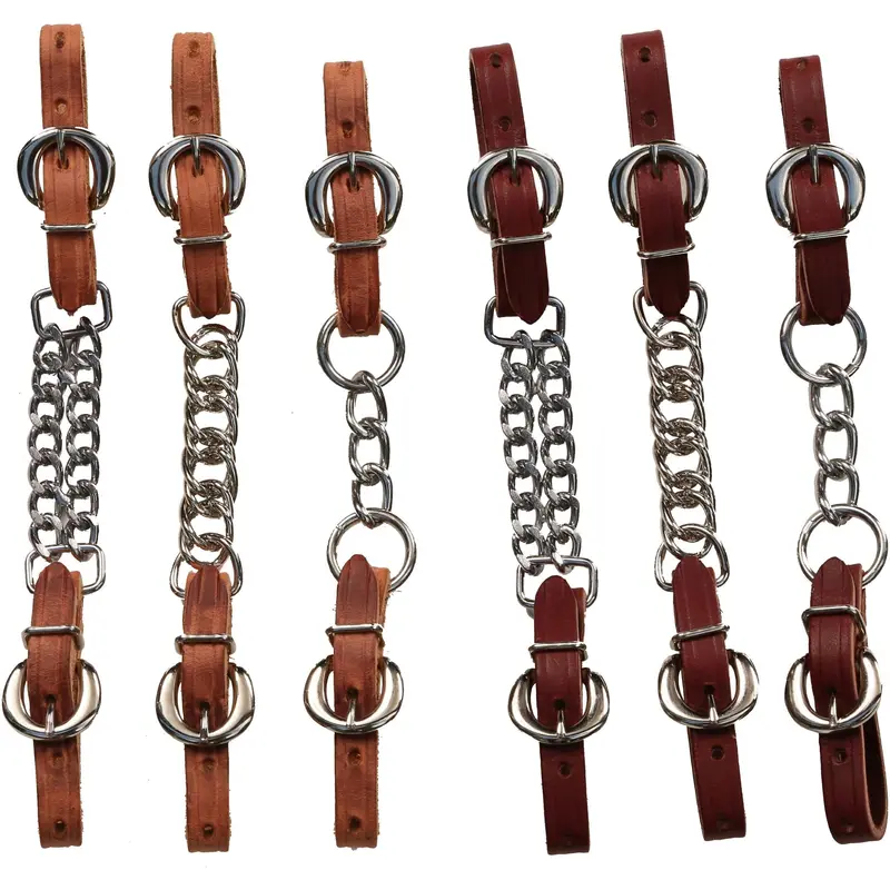 Berlin Custom Leather Curb Chain 1