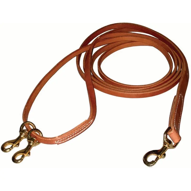 Berlin Custom Leather Draw Rein 1