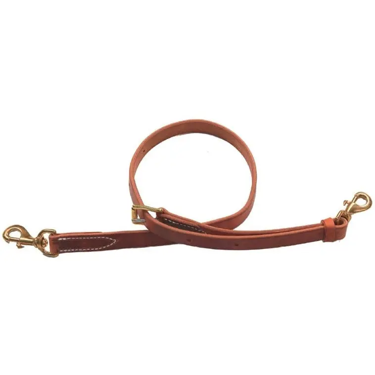 Berlin Custom Leather Harness Leather Roller Buckle Tie Down 1