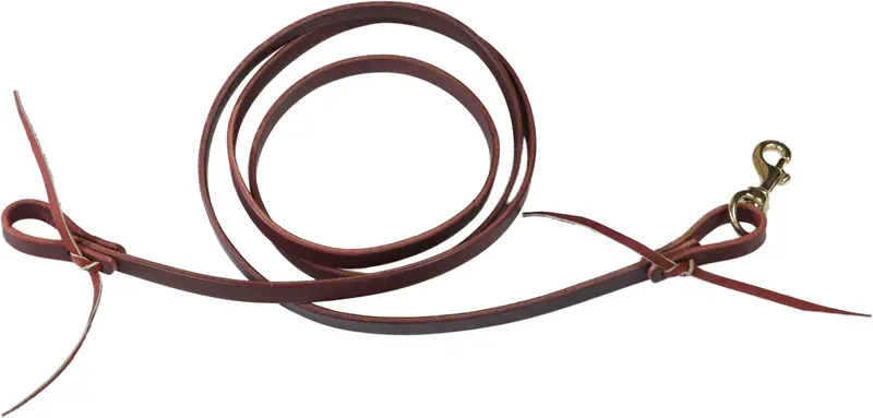 Berlin Custom Leather Latigo Flat Roper Reins 1