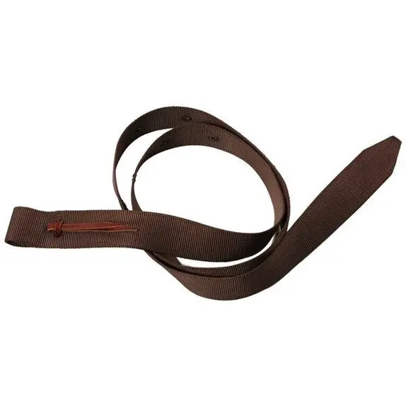 Berlin Custom Leather Nylon Saddle Tie 1