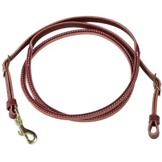 Berlin Custom Leather Rolled Center Roper Rein 1