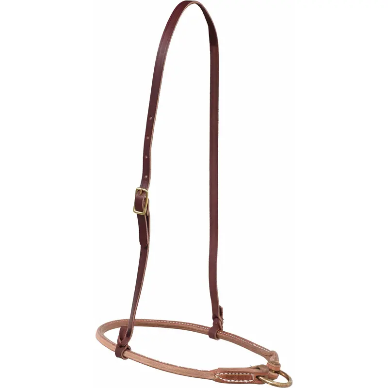 Berlin Custom Leather Rolled Noseband 1