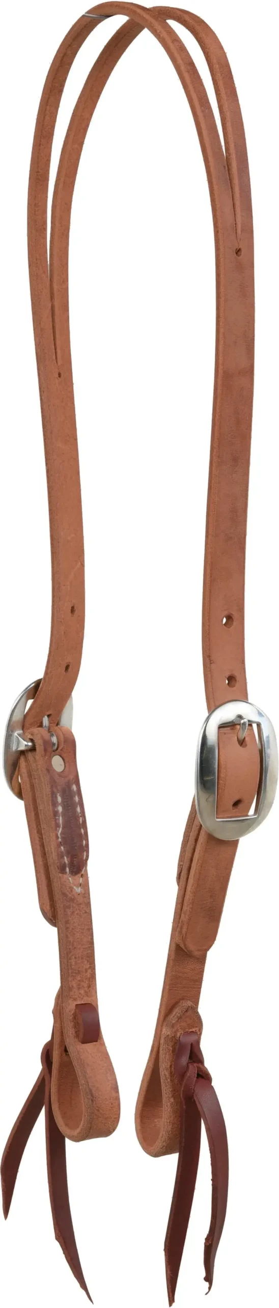 Berlin Custom Leather Stainless Steel Hardware Harness Leather Split Ear Headstall 1