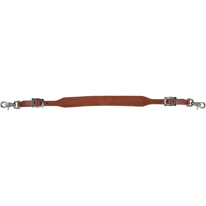 Berlin Custom Leather Wither Strap With Floral Buckle 1