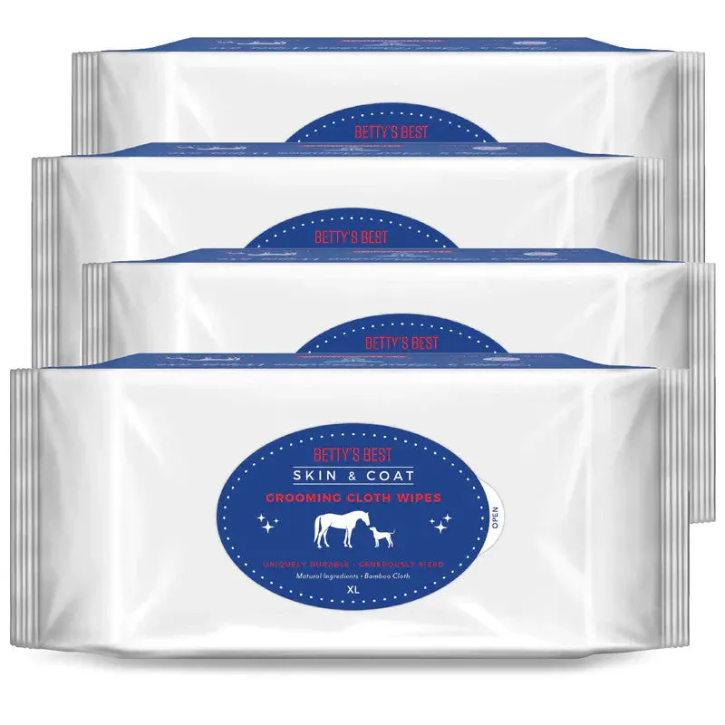 Betty's Best Skin & Coat Grooming Cloth Wipes 2
