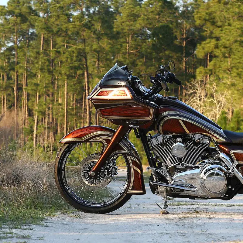 Big Wheel Front Fender For H-D® 1983-2013 Street Glide, Road Glide And Road King 5