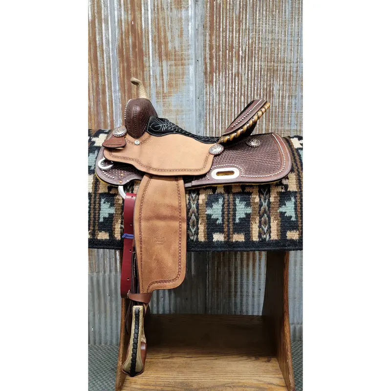 Billy Cook Barrel Racing Saddle 1