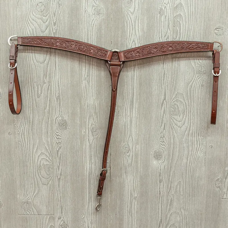 Billy Cook Sheridan Tooled Breast Collar 1
