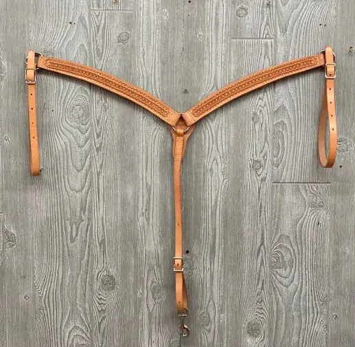 Billy Cook Waffle Border Breast Strap 1