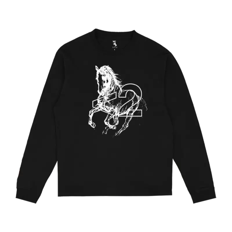 Black Horse Longsleeve 1