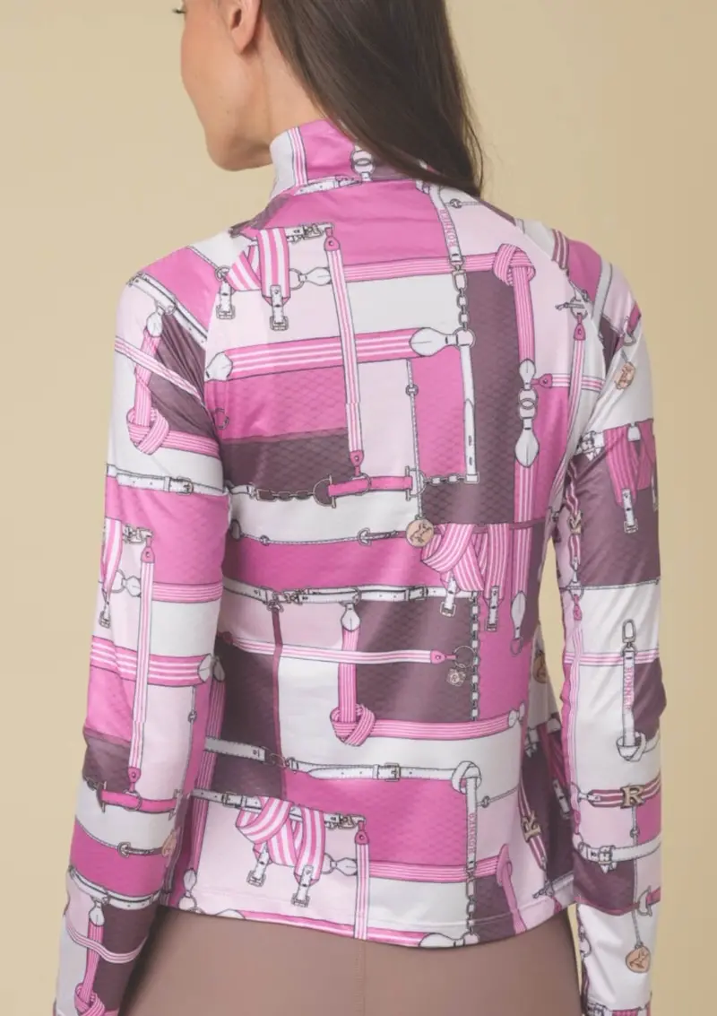 Bliss Quarter Zip | Long Sleeve | Jubilea Print 13