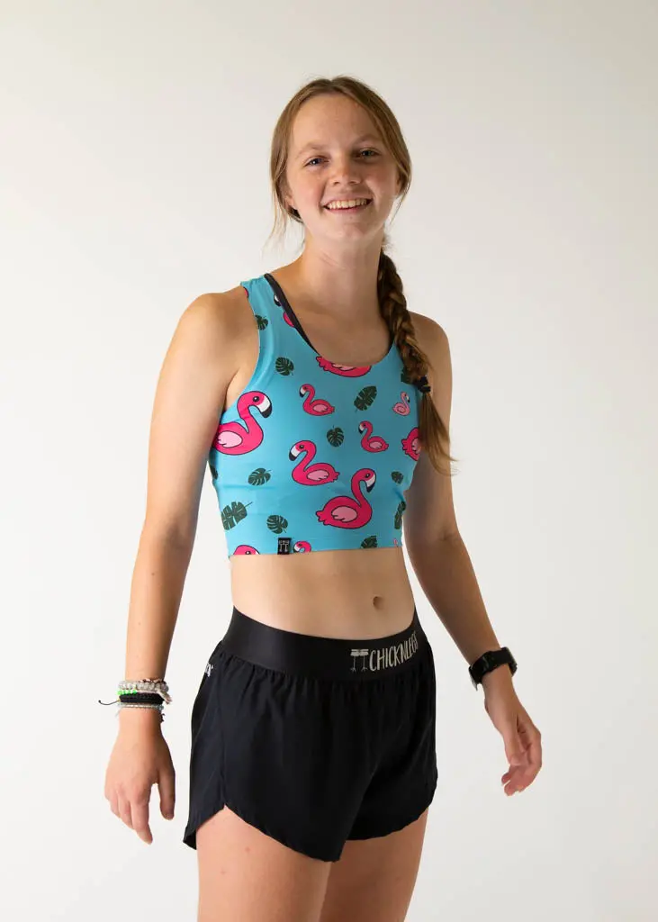 Blue Flamingo Pwr Crop Top 3