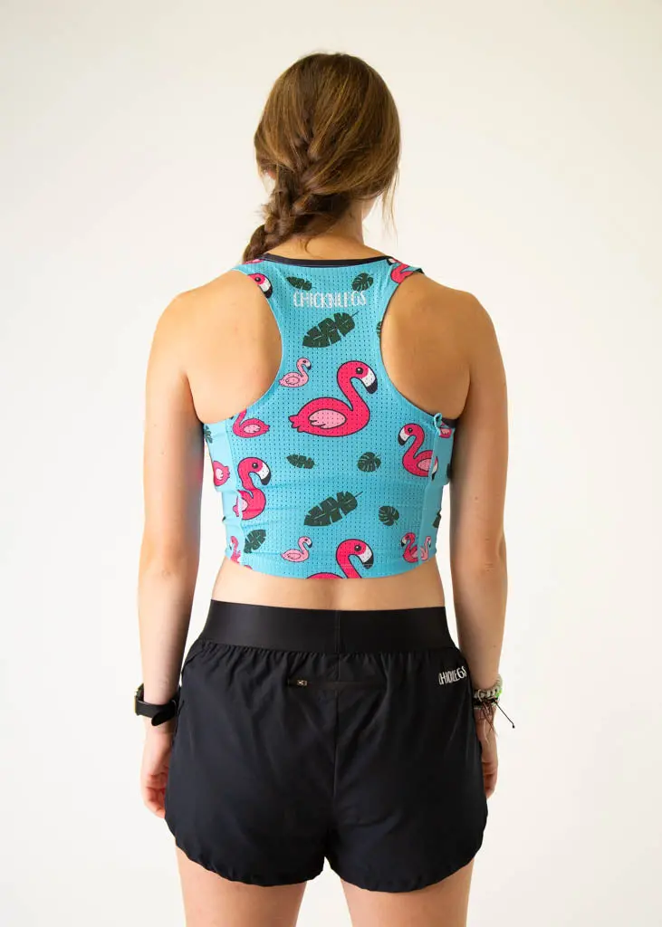 Blue Flamingo Pwr Crop Top 4