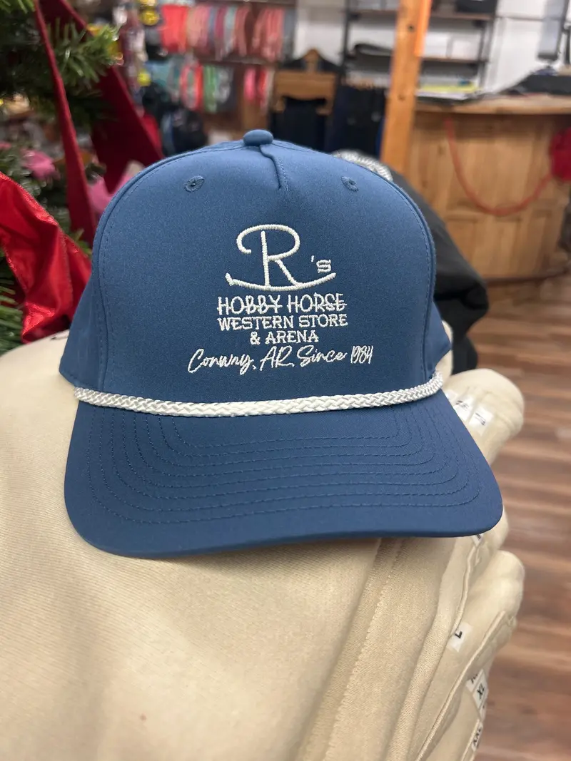 Blue/White Rope Rocking Jrs Logo Cap 1