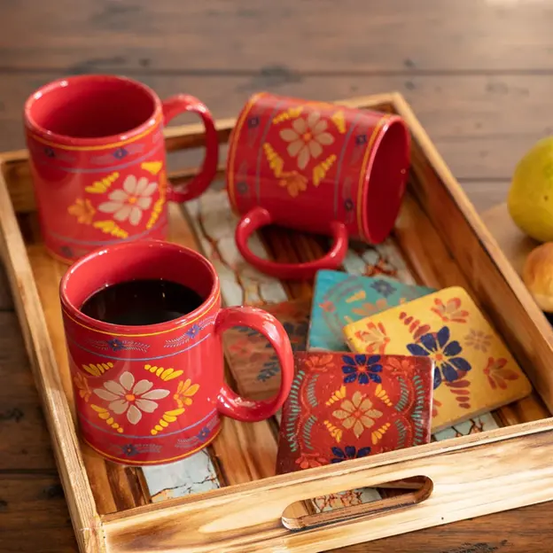 Bonita Red Coffee Mug 1