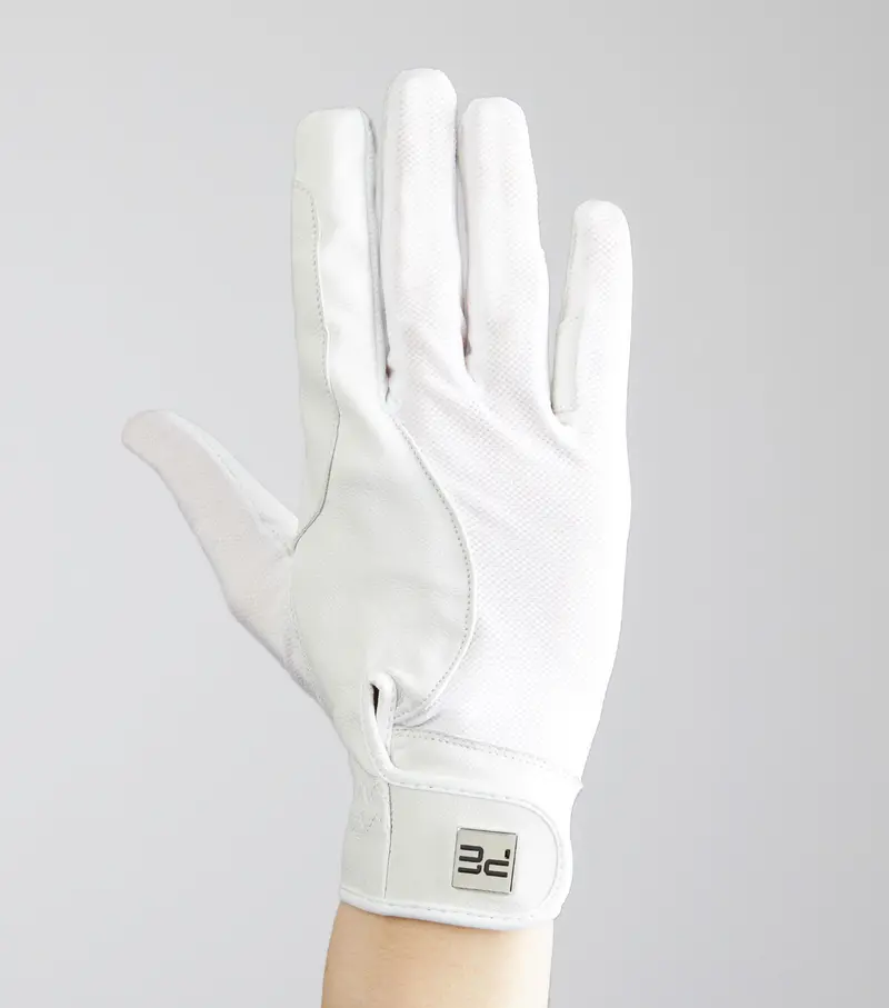 Bordoni Leather Mesh Competition Riding Gloves 4