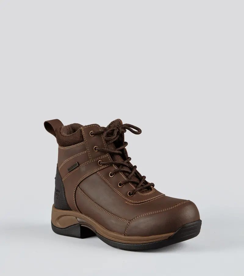 Borelli Waterproof Laced Boots Brown 1