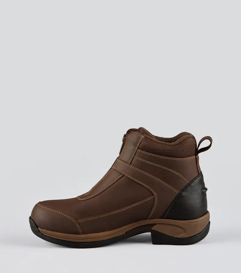 Borelli Waterproof Zipped Boots Brown 3