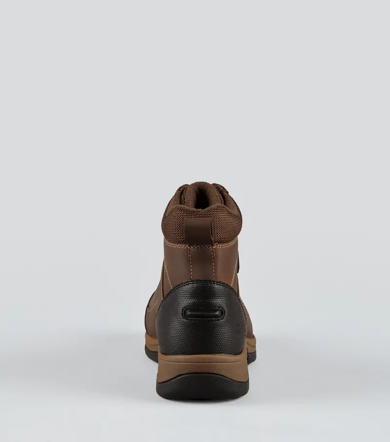 Borelli Waterproof Zipped Boots Brown 4