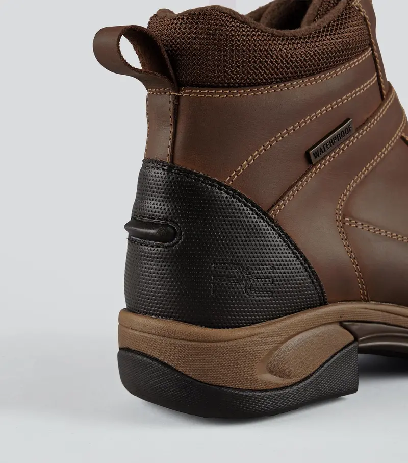 Borelli Waterproof Zipped Boots Brown 5