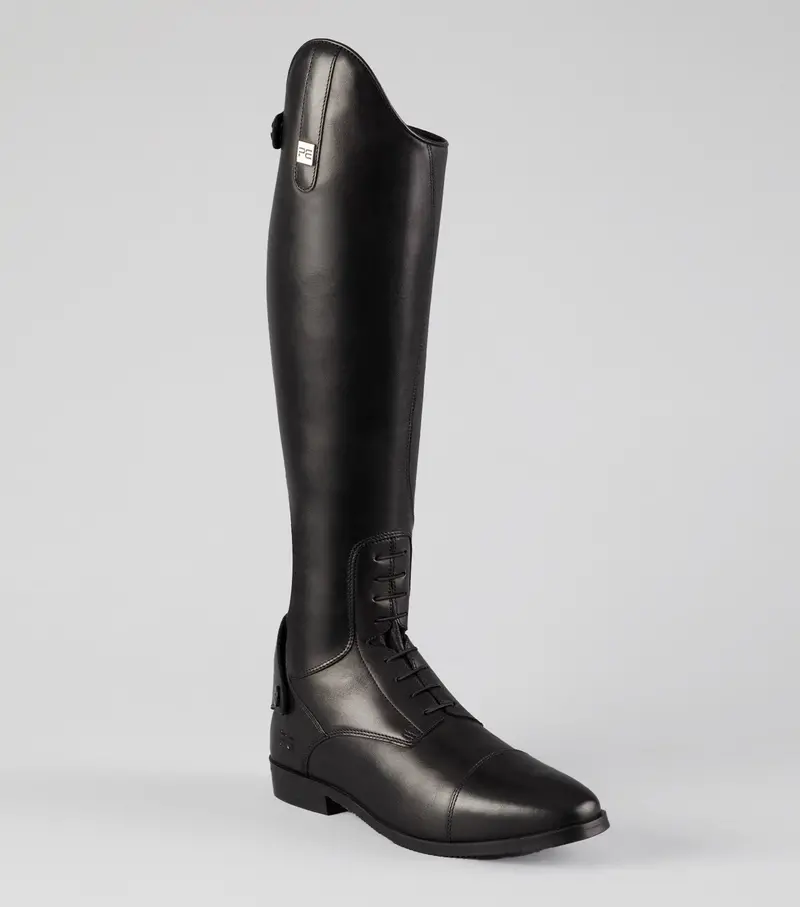 Botero Mens Tall Leather Field Boot Black 1
