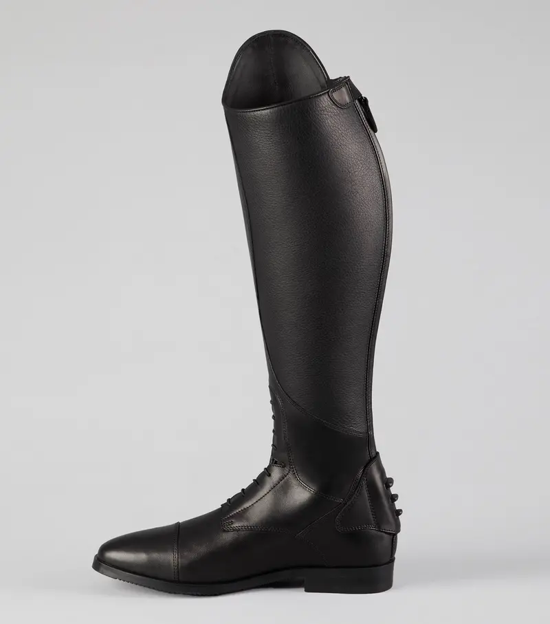Botero Mens Tall Leather Field Boot Black 4