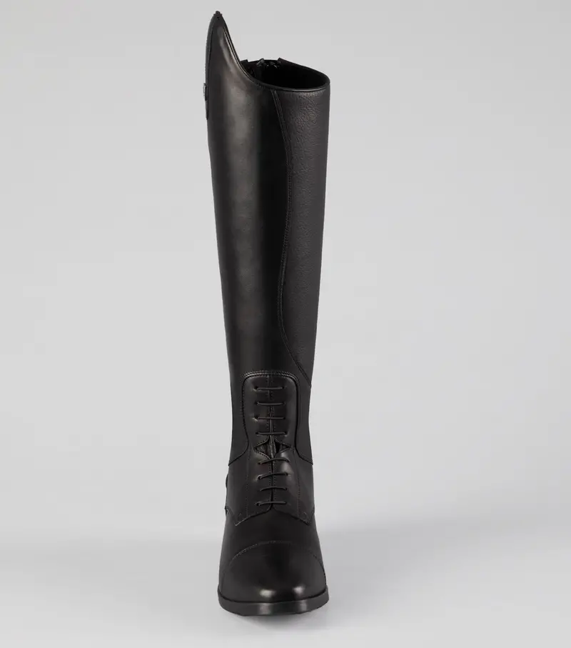 Botero Mens Tall Leather Field Boot Black 5