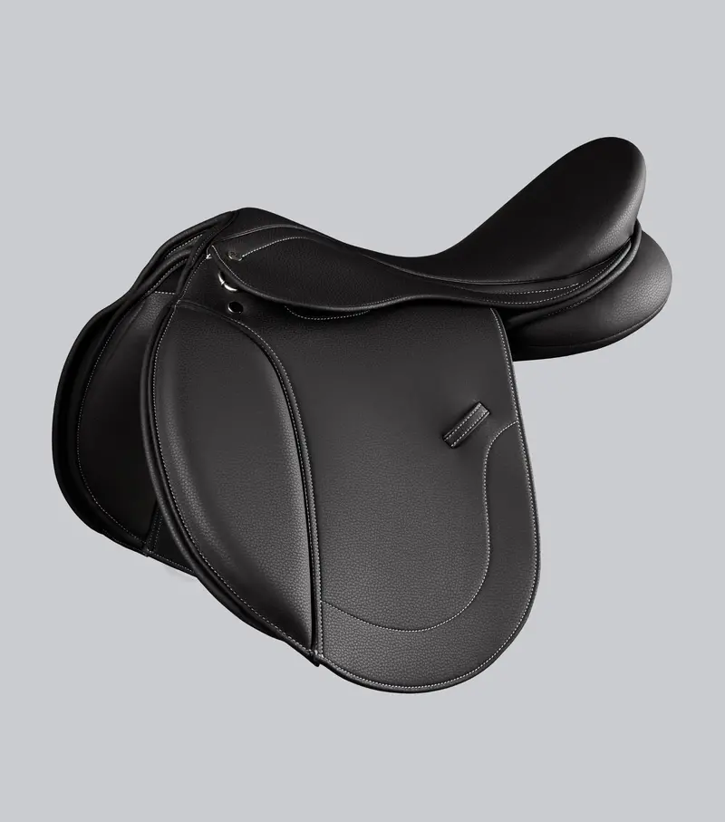 Bourges Synthetic Gp Saddle Black 1