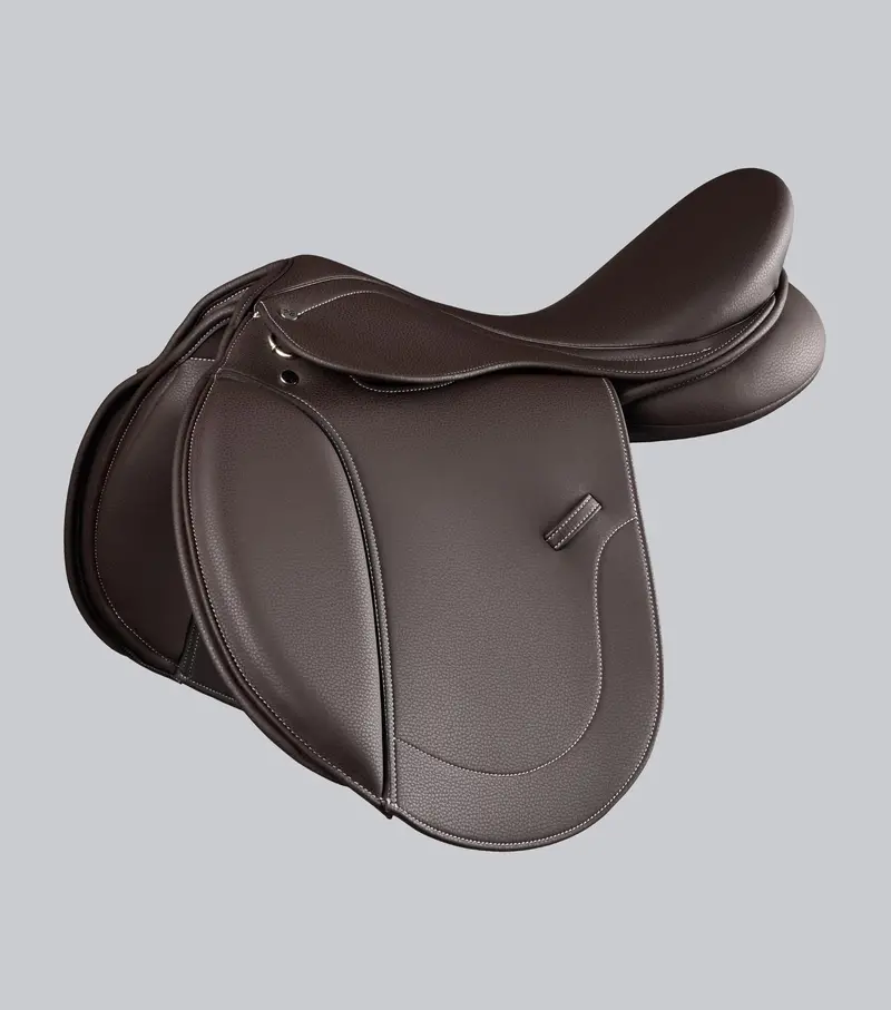 Bourges Synthetic Gp Saddle Dark Havana 1
