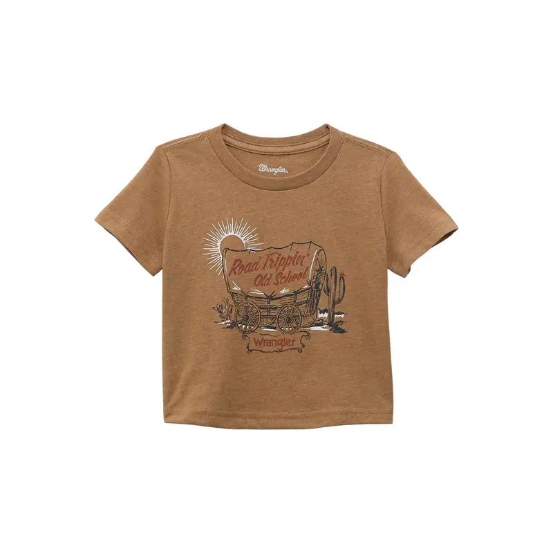 Boys Tan Wrangler Baby Tee 1