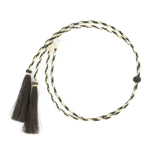 Braided Horsehair Stampede String W/ Cotter Pins 1