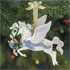 Breyer 2008 Baby's First Christmas Ornament 1