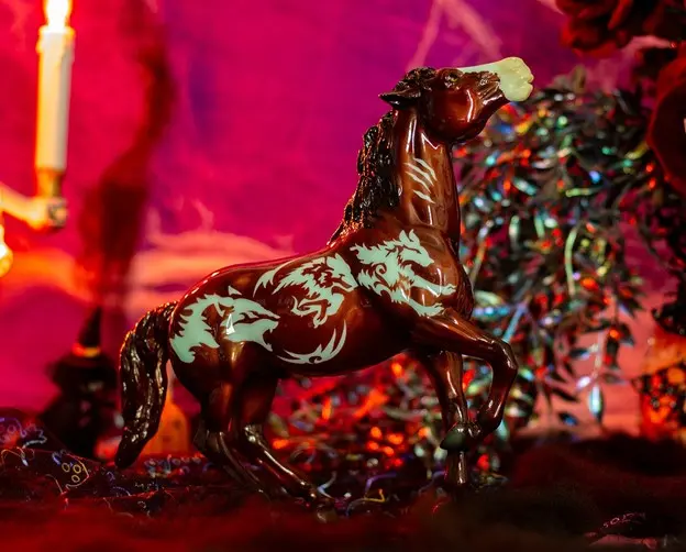 Breyer 2024 Halloween Beowulf Horse 1