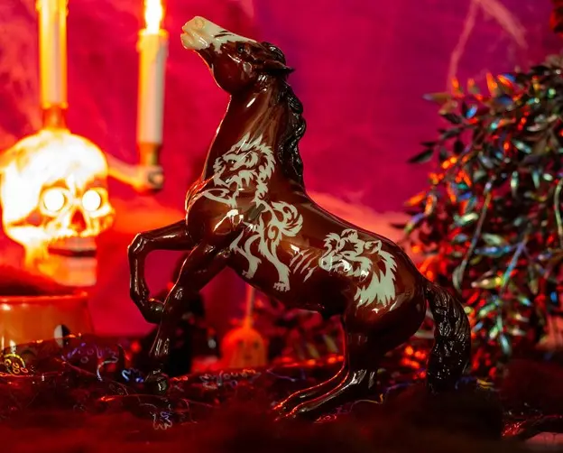 Breyer 2024 Halloween Beowulf Horse 2