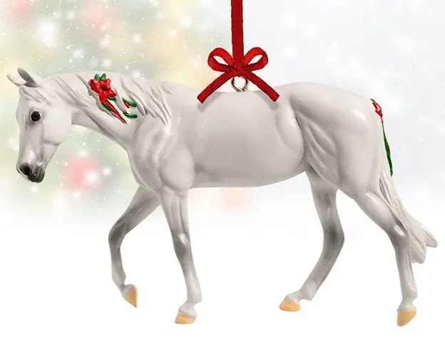 Breyer 2024 Holiday American Quarter Horse Beautiful Breeds Ornament 1
