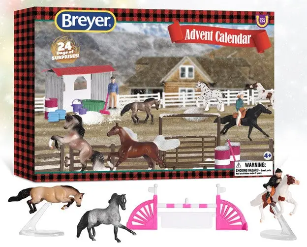 Breyer 2024 Holiday Horse Adventure Advent Calendar 1
