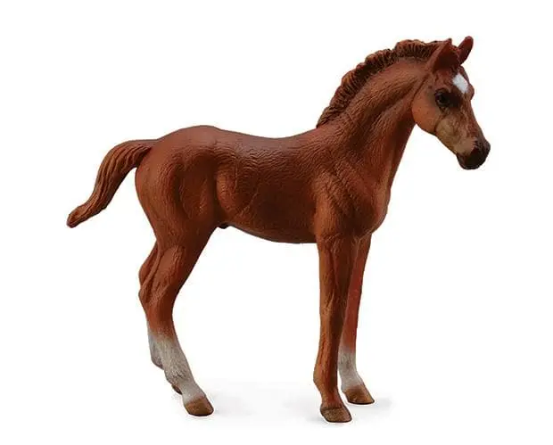 Breyer Chestnut Thoroughbred Foal - Standing 1