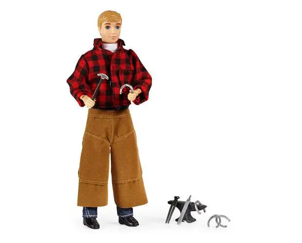 Breyer Farrier With Blacksmith Tools 8" Figure 1